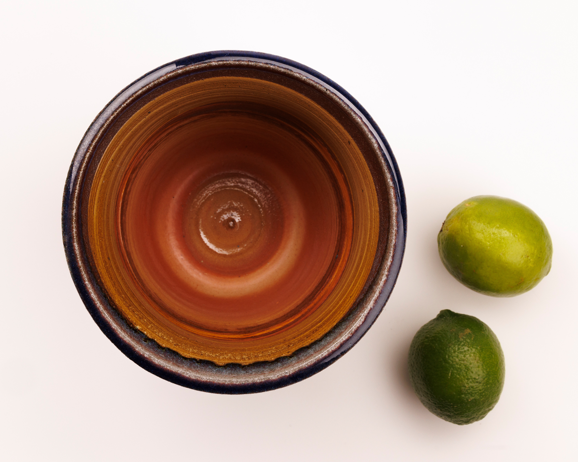 Fired Vase from above