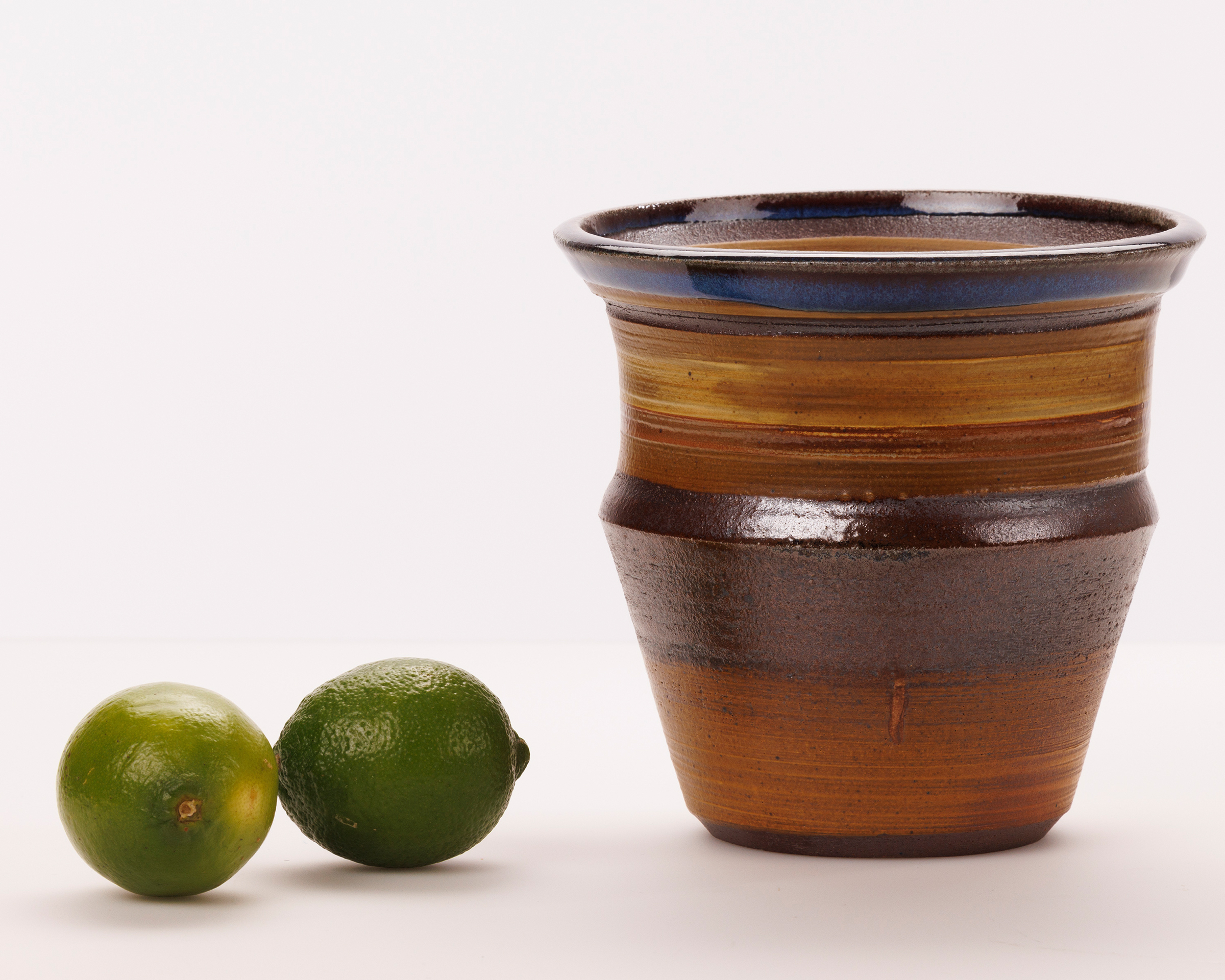 Fired Vase from the side